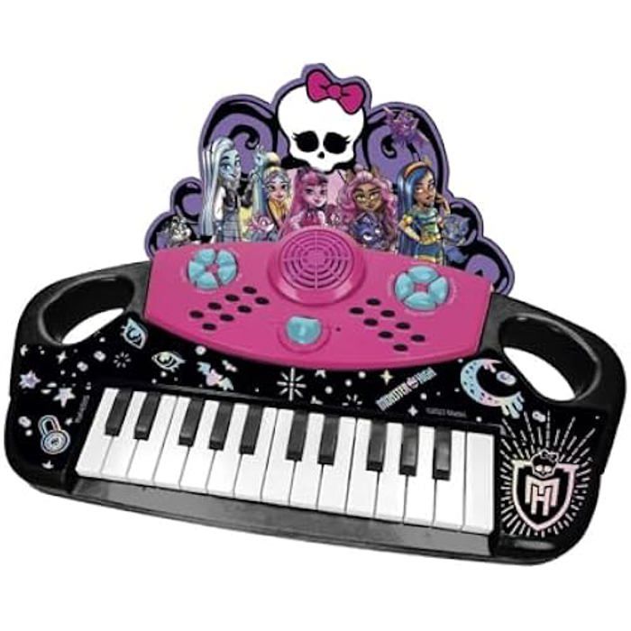 Organe électronique MonsterHigh 25 Touches - CLAUDIO REIG - Piles - Enfant - Mixte