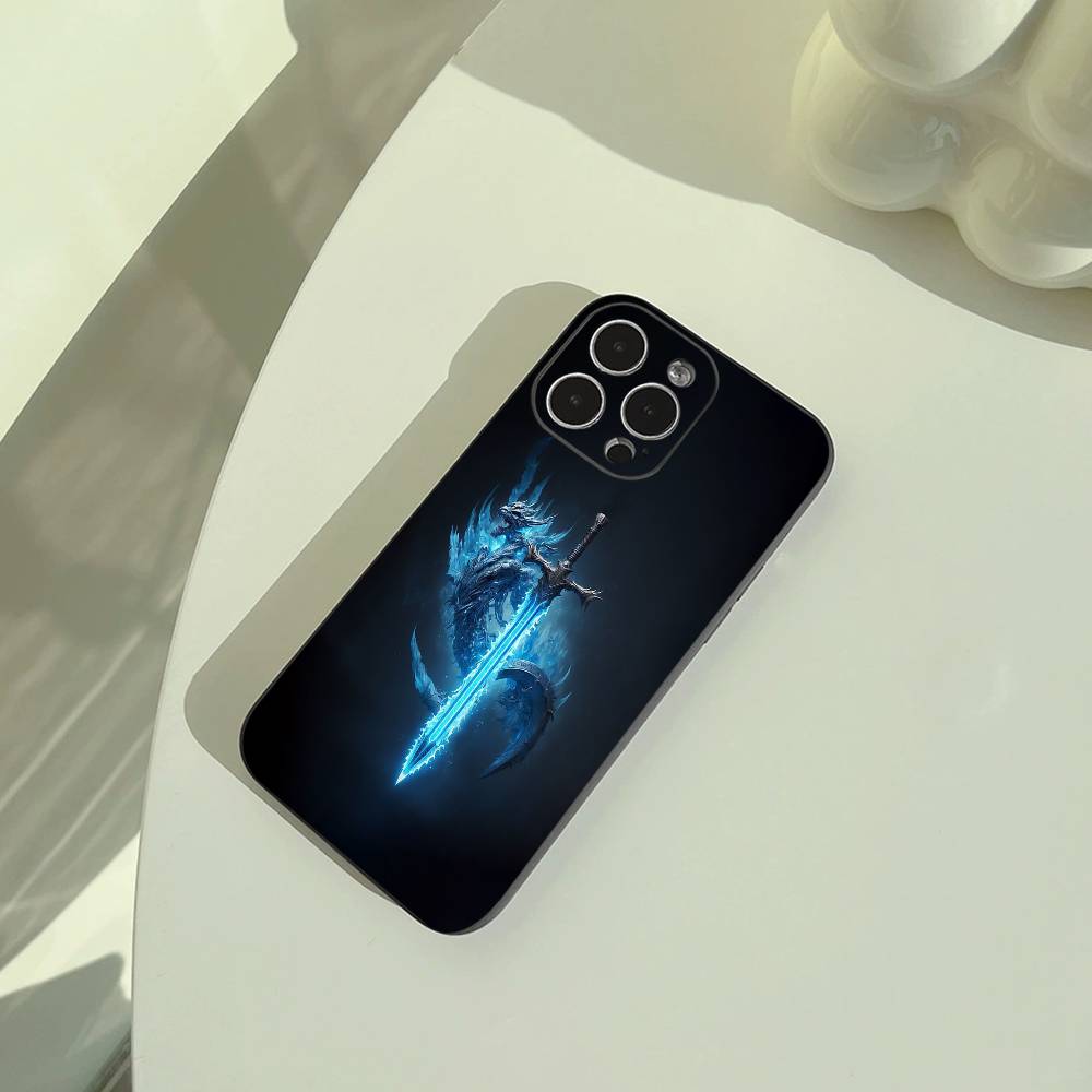 W-O-W-World- of -Warcraft Phone Case For iPhone 17,16,15,14,13,12,11 Pro Max,16/15/14Plus,XS Soft Black Cover iPhone17promax