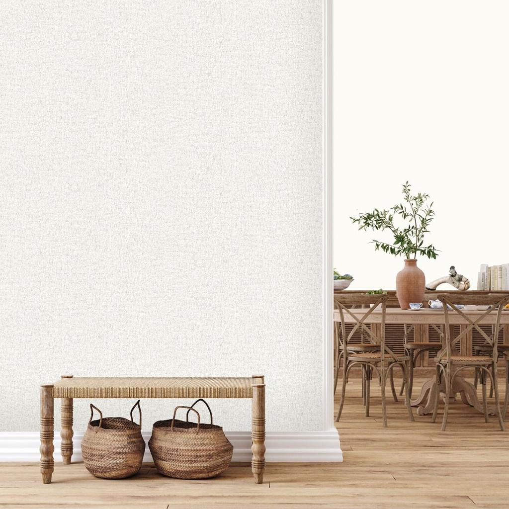 Rasch Fiji Linen Vinyl Textured Wallpaper