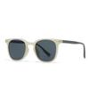  New Fashion Square Sunglasses Women Shades UV400 Retro Gradient Men Black Yellow Rivets Sun Glasses