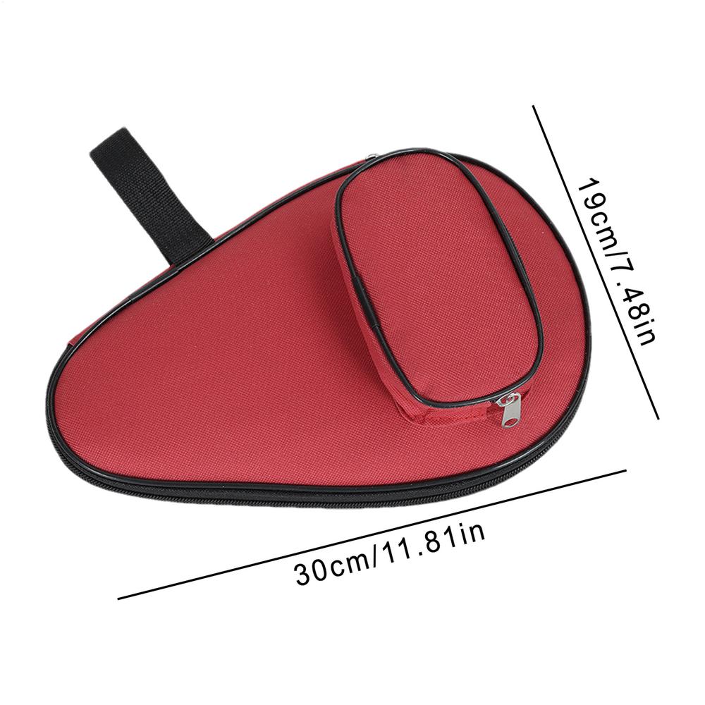 

Professional Table Tennis Rackets Bag Practical Ping-Pong Paddles Case Training Storage Protective Cover Sport Supplies червоний