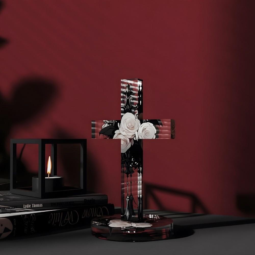Cross-Shaped Resin Casting Molds Standing Cross Cross Molds New Silicone Molds Halloween Candle