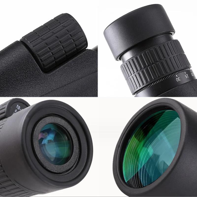 10-30x50 Telescope BAK4 Prism Optical Lens High Power Hunting Birdwatching Monocular Light Night Vision Binoculars