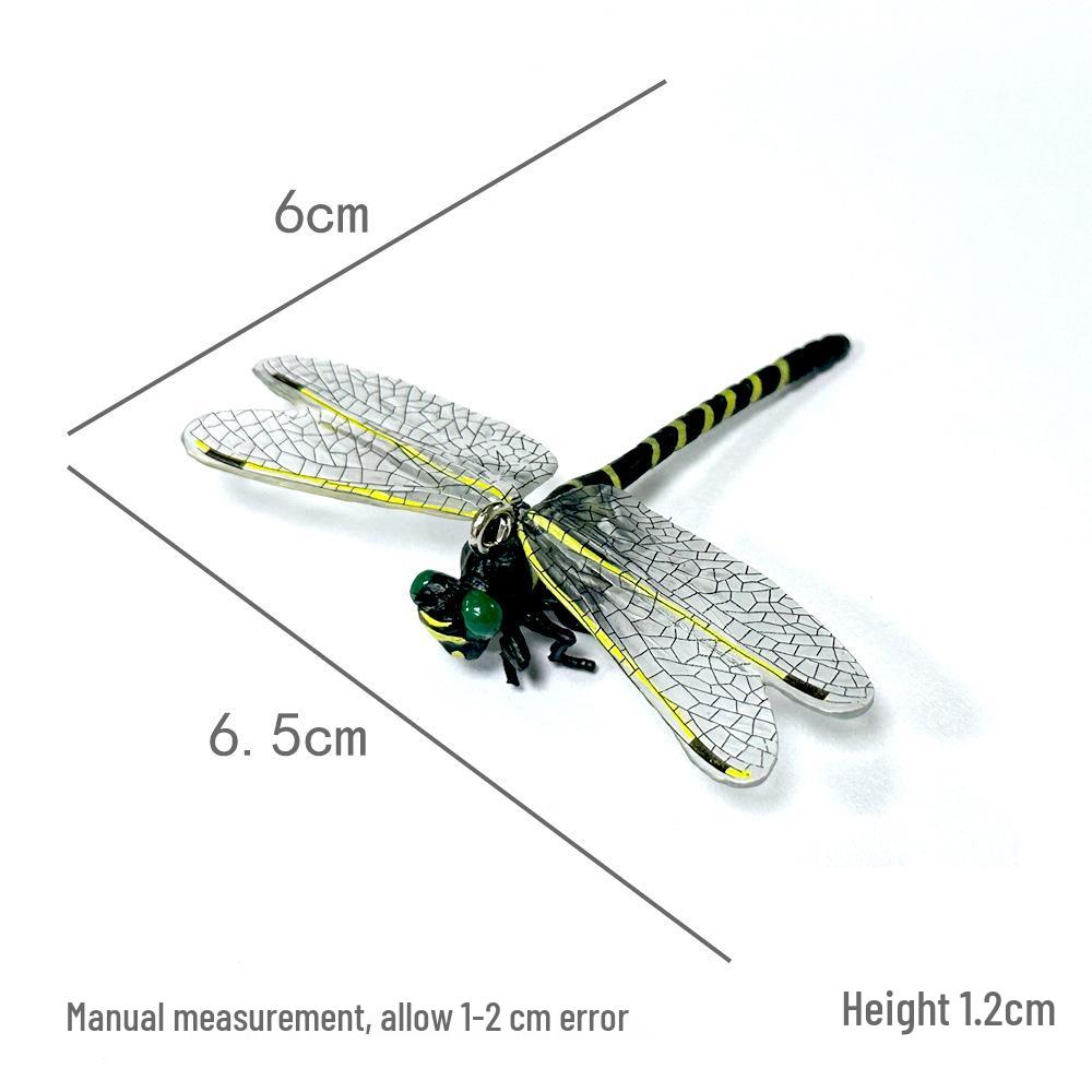Large Dragonfly Mosquito Repellent Toy (12cm Wingspan) - Outdoor Simulation Model
