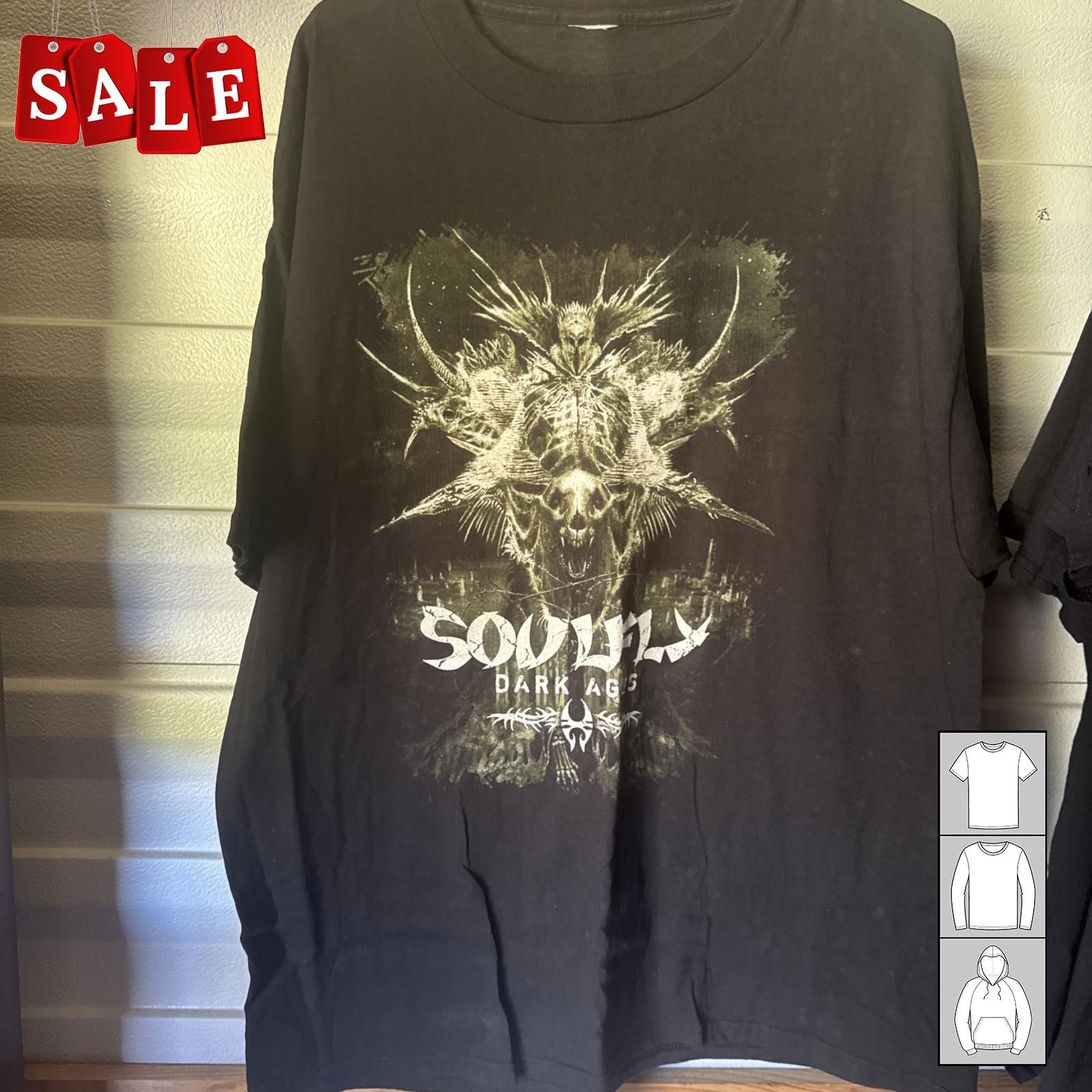 Hot Soulfly Band Gift For Fans Black S-235XL T-Shirt LW845 XL