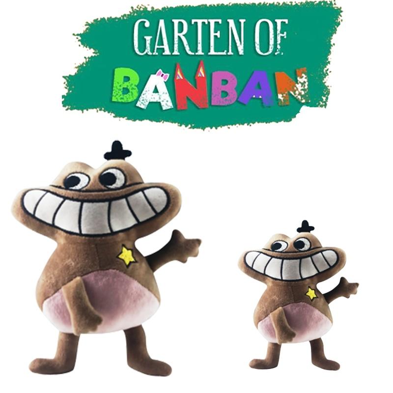 Garten Of Banban Plush Grey Spotted Monster Stuffed Animal Toy 25cm