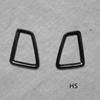 Front Air Vent Bezel Garnish Interior Metal Trim Cover for Skoda Kodiaq 2016 2017 2018 Car Styling Stickers Accessories 2 Pcs
