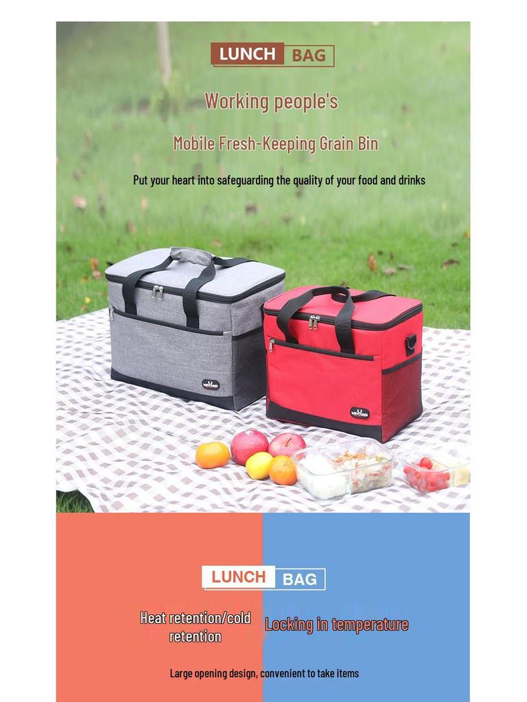 Large Capacity 27L Leakproof Insulated Picnic Crossbody Bag