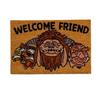 Labyrinth Welcome Friend Door Mat