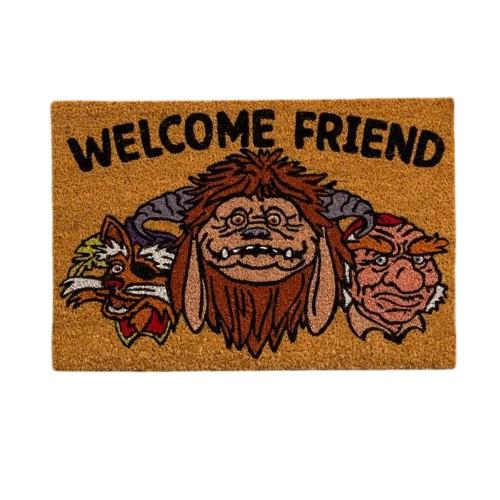 Labyrinth Welcome Friend Door Mat
