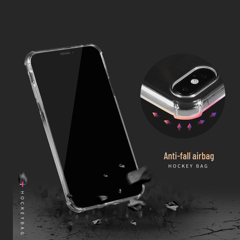 Apple 15 Pro Max Anti-Fall TPU Kartenhalter Hülle, 16 Pro kompatibel, Hohe Transparenz