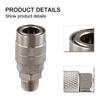Air Compressor Quick Connector Pneumatic Fitting Compressor Connector Coupling Pneumatic Fitting External Internal