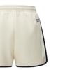 Reebok Color Block Lace-Up Knitted Casual Shorts Women shorts Off-White 24SRC606WGW2