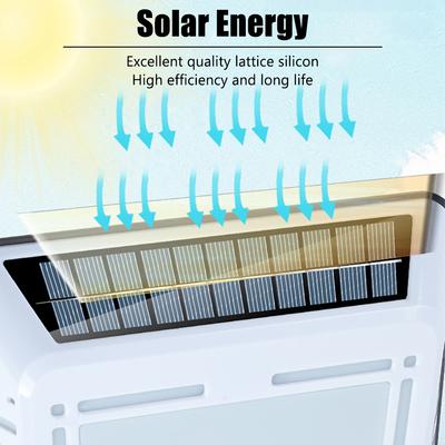 New Solar LED Door Light USB Rechargeable Warm Light Door Light Outdoor Wall Light for The Courtyard Garden District Decoration