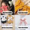 20/50 Stück Band Schleife Bastelschleife Rosa Weiß Blau Floral Geschenkband DIY Weihnachtsfeier Dekoration Strikjes Decoratie Moños Navideños