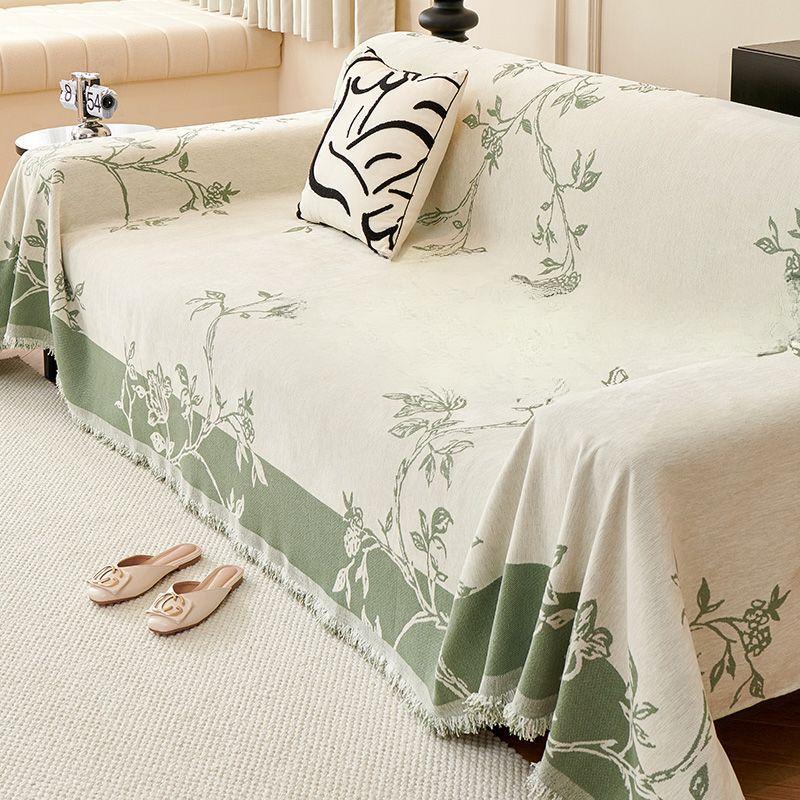 

Утолщенный двусторонний чехол для дивана, универсальный нескользящий чехол для дивана «Четыре сезона», полотенце для дивана, цельное покрытие, подушка для дивана 180*130