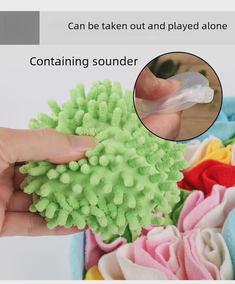 Cross-Border Pet Sniffing Mat: Stress-Relief & Educational Food Storage Toy for Cats & Dogs, All-Season Play & Interaction