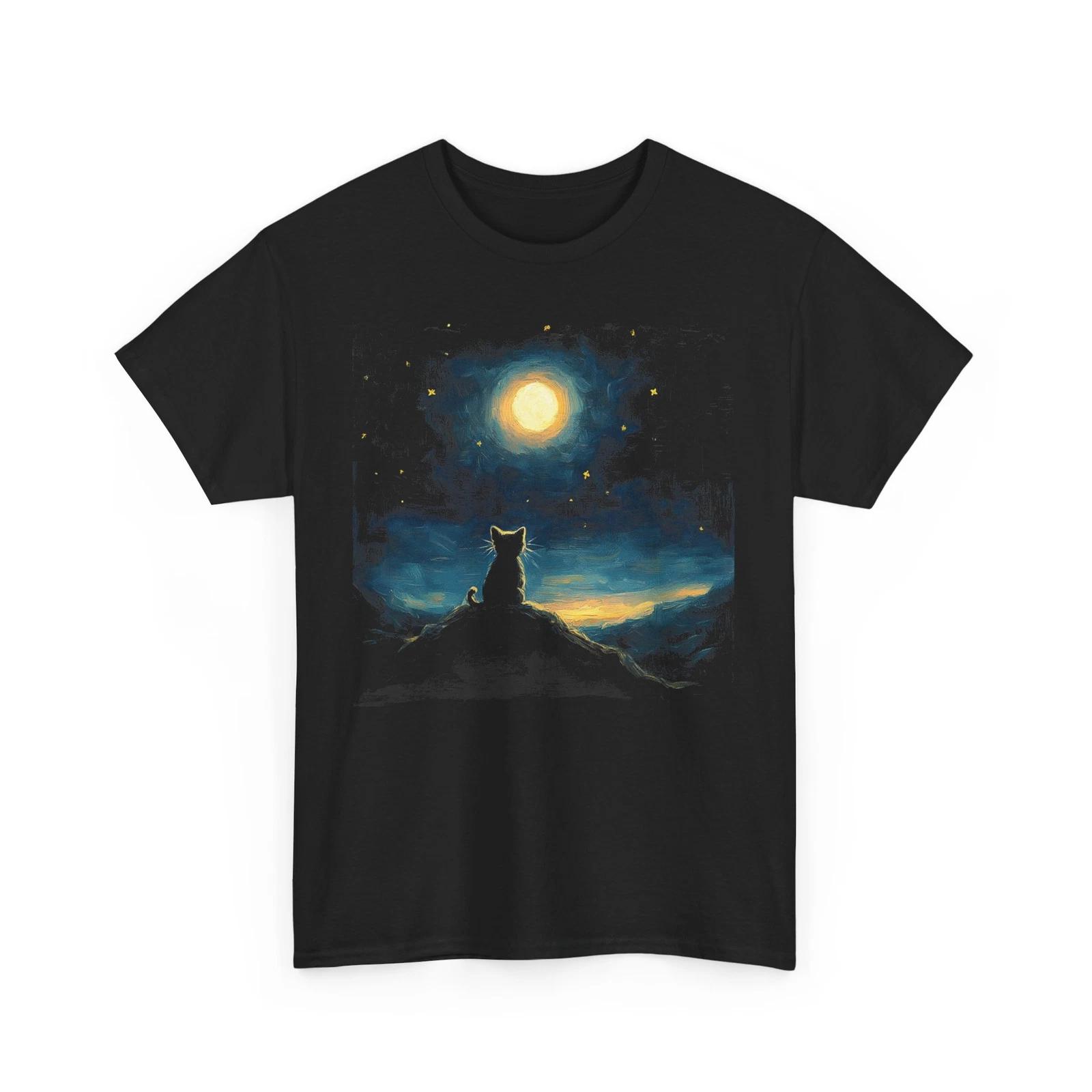 

Cat T-Shirt for Women & Men – Funny Cool Graphic Tee for Cat Owners 3XL