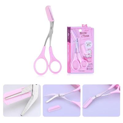 Nuevas tijeras para recortar cejas, afeitadora para el cuidado del cabello, afeitadora con peine, herramientas removedoras de maquillaje