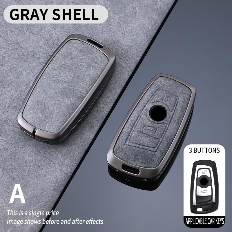 Metal Car Key Cover Fob Case Shell Accessories For Bmw F 3 5 7 Series X3 X5 F10 F20 F30 F40 E90 E92 E93 Cas4 Fem Ews5