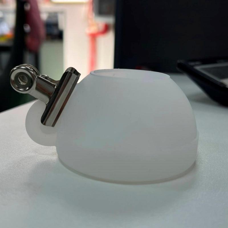 Silicone Teacup Candle Holder Mold Handmade Tray Moulds Silicone Texture Suitable for Craft and Handmade Decorations