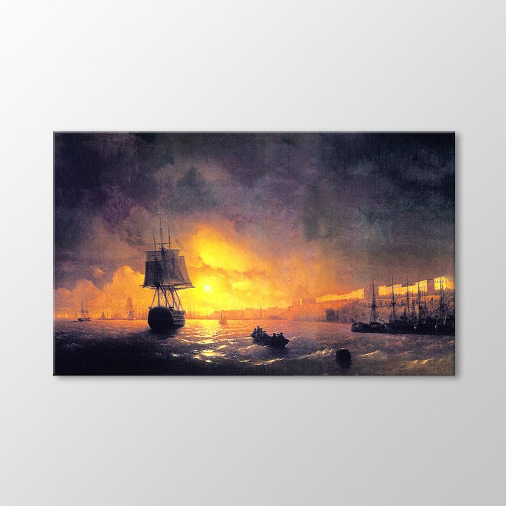 

Вид Одессы лунным вечером, 1846 г. Живопись