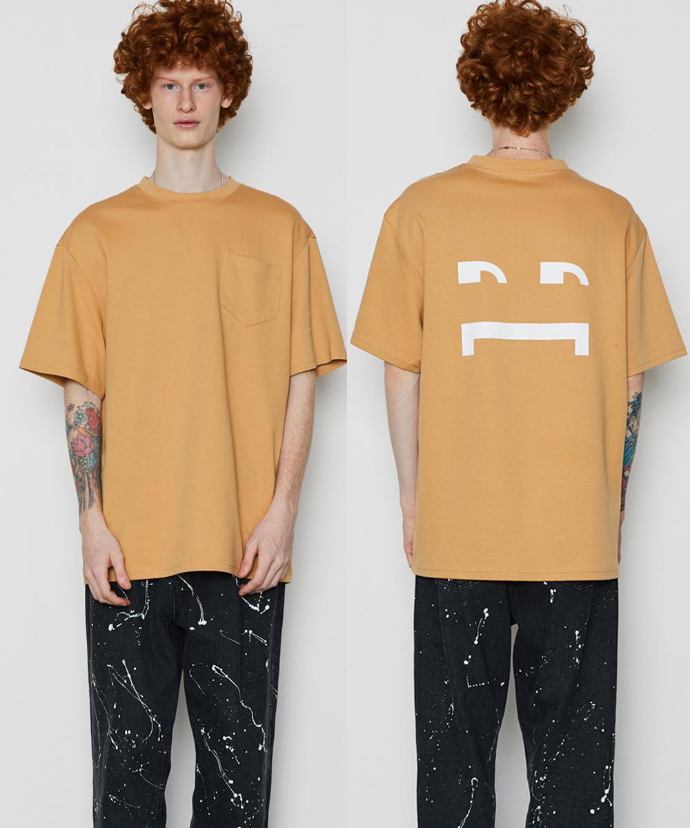 Lazy Lake Unisex Lazy Otermoji Silket T-Shirt Beige Beige/L