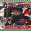 2PCS Holiday Car Seat Headrest Covers Santa Hat Christmas Chair Decorations for Automotive Interior Cozy Flannel Fabric