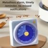 Magnetischer Lerntimer Kinder-Timer Mechanischer Klassenzimmer-Wecker Visueller Küchentimer Kochen