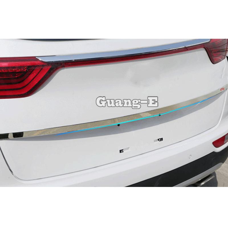 Achter Achterklep Kenteken Achterklep Bumper Frame Plaat Sierlijst Kofferbak Kap Voor Kia Sportage KX5 2016 2017 2018