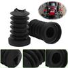 Black Motorcycle Accessories Rear Fork Boots Shock Absorber Covers Protector For Harley Touring FLHR FLHT FLHX FLTRX 1997-2013