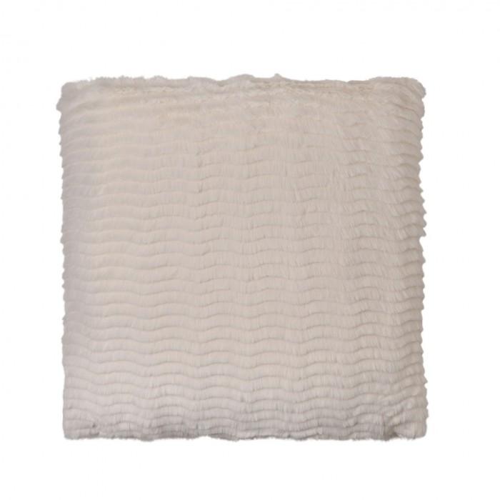 Hestia Ivory Ripple Cushion 50cm X 50cm