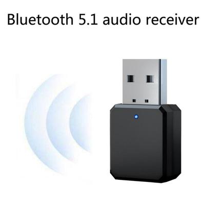 Bluetooth-compatible V5.1 Audio Receiver Usb Aux Dual Mode Output Dual Channel Stereo Converter