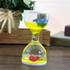 Liquid Motion Timer Oil Hourglass Decorative Dynamic Cartoon Animals Lovely Satisfying Sensory Oil Drop Timer Home Decoration