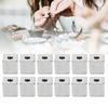 50pcs Stainless Steel Square Spacer Beads Steel DIY Necklace Accessories  DIY Jewelry Making
