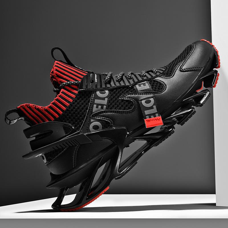 Atmungsaktive Freizeitsportschuhe für Herren, rutschfeste Outdoor-Laufschuhe, modische Basketballschuhe