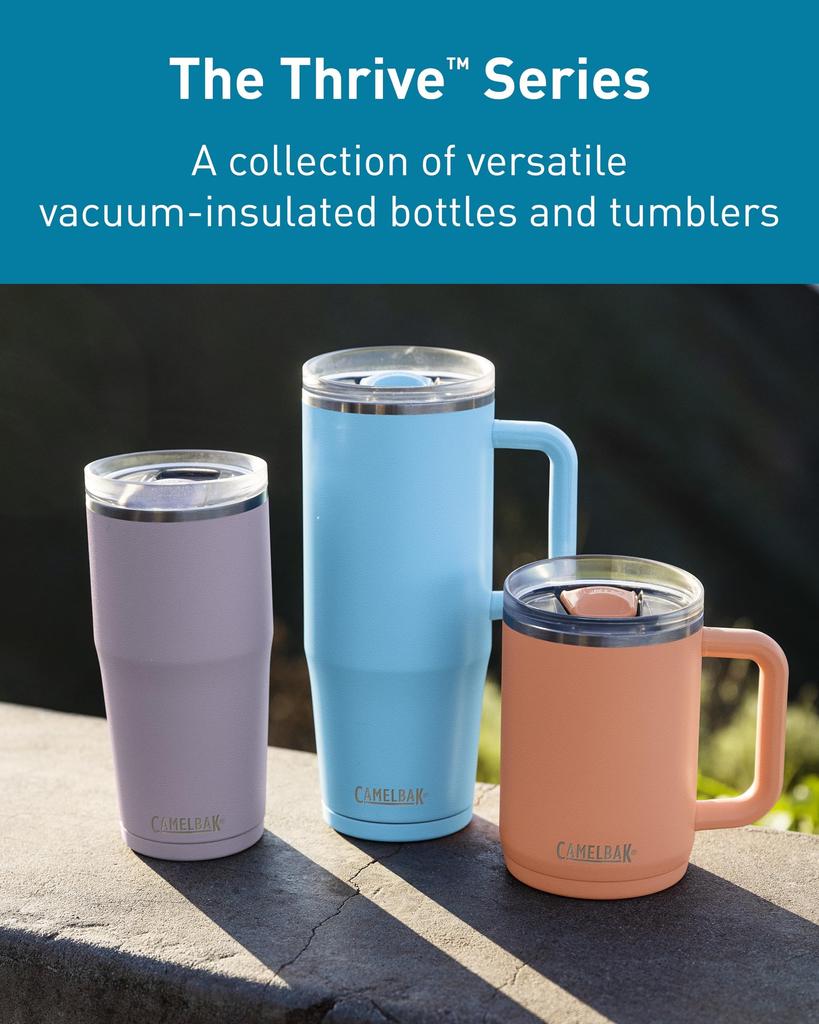CamelBak Slive Vacuum Insulated Tumbler, 600ml, Black,