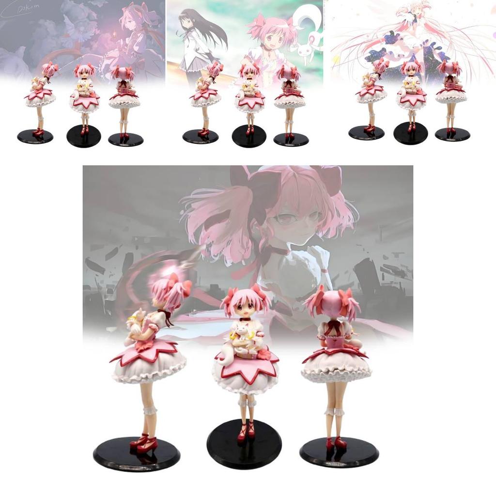 Stunning Puella Magi Madoka Magica Kaname Madoka Pvc Figure 22cm Collectible Model