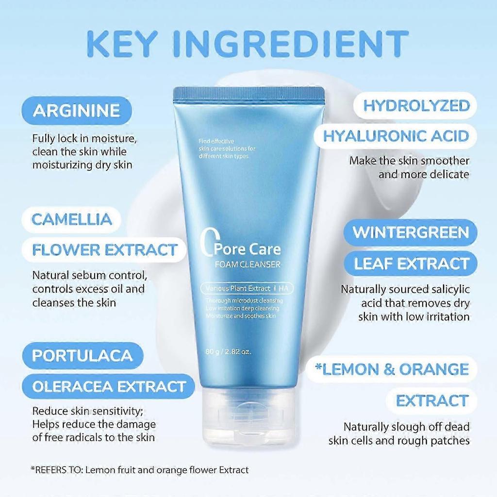 Aminoacids Foam Cleanser For Sensitive Skin - Sebum Control Moisturizing Balances And Pore Minimization PU3598