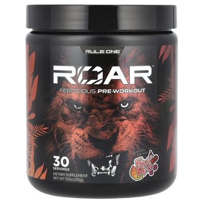 Roar, Ferocious Pre-Workout, Fruit Punch, 11.11 Oz (315 G)