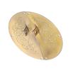 Retro Round Plate Pull Handle Cabinet Wardrobe Double Door Ring Pull for Home Door