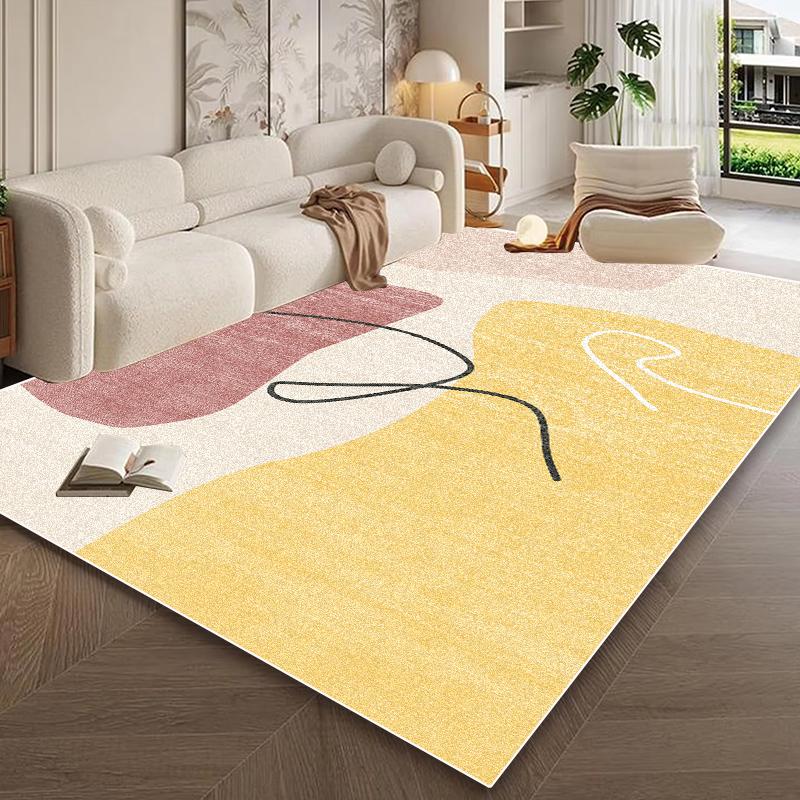 Modern Minimalist Large Carpets for Living Room Decoration Home Rug Non-slip Children's Play Mat Washable Bedroom Lounge Rugs
