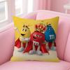 MMs Chocolate Candy Meme   pillow cover sofa cushion cover home room decoration children gift