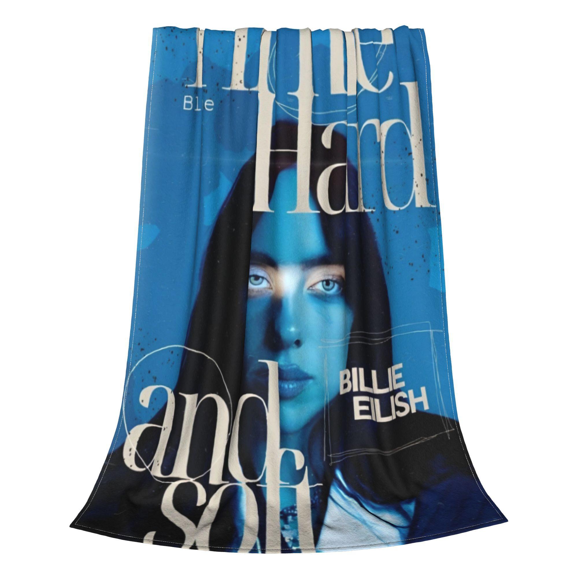 

Hit Me Hard Billies And Soft Tour Blanket Singer Music Wool Throw Blankets Bed Sofa Decoration Soft Warm Portable Rug Piece 100x150cm
