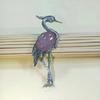 Fairy Tale Animal Brooch Pendant In Purple Crystal And Agate For Fashion Lovers