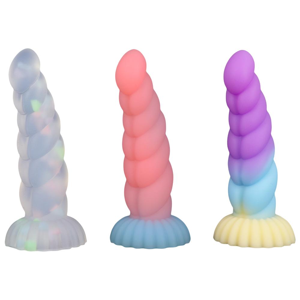 Niedlicher weicher Dildo weiblicher Masturbator Sexy Spielzeug Gefühl realistischer Penis Silikon Saugnapf Dildos Frauen