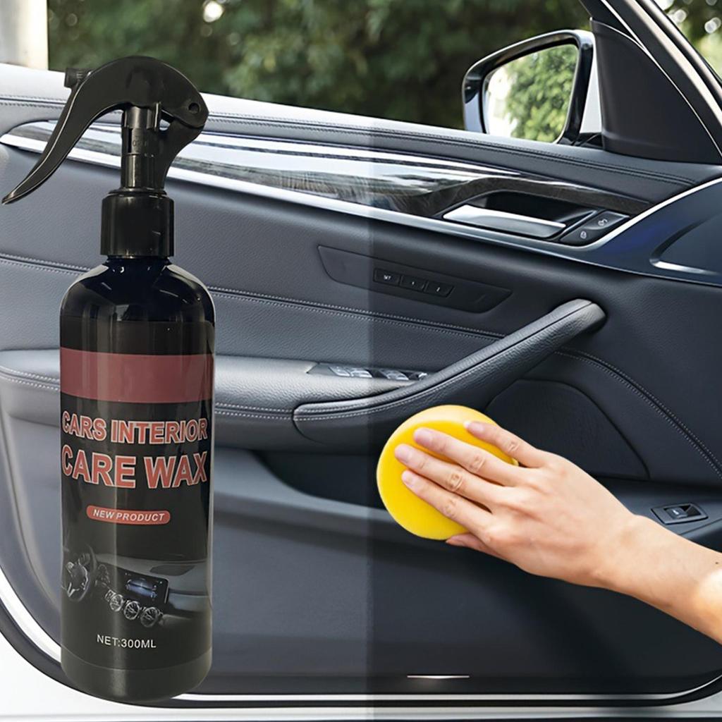Leather Repair Spray 300ml Gentle Car Detailing Restore Agent Automotive Leather Seat Polish Conditioner For Truck Vehicle RV