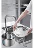 PetSmart 3.2L Stainless Steel Automatic Water Fountain & Feeder for Cats and Dogs