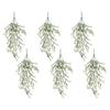 6Pcs Artificial Hanging Flower for Outdoor and Outdoor Decoration Realistic Artificial Hanging Flower for Garden HX6C