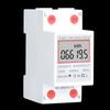 DDS6619-005 Intelligent Single Phase Electric Energy Meter 2p Din Rail Power Meter